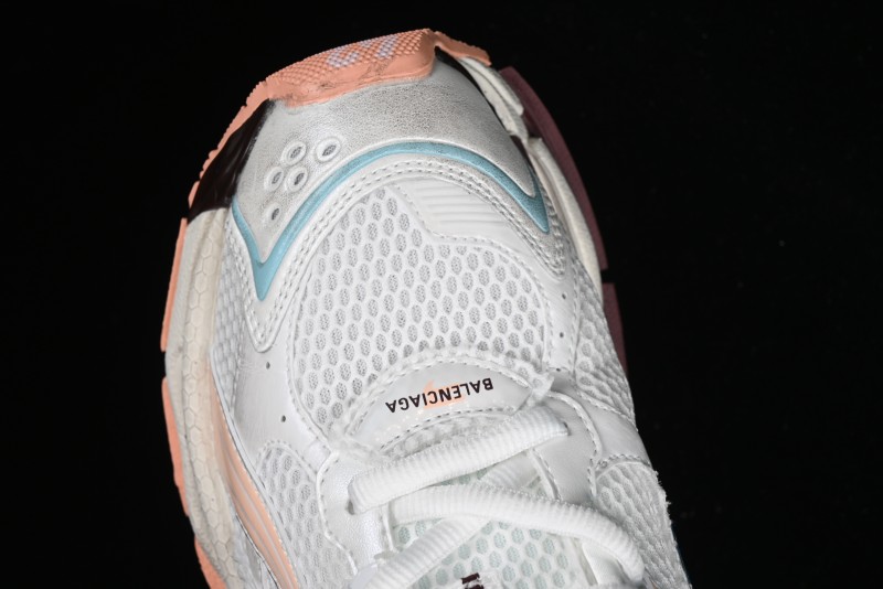 Balenciaga Runner Kith Four Color Retro Casual Sneakers - W3RNY0326