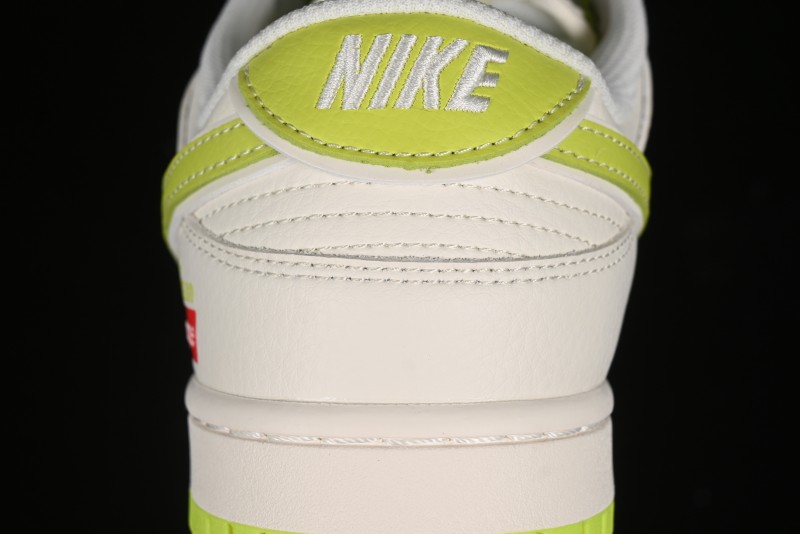 Nike SB Dunk Low Supreme Stone Island Collaboration - Fluorescent Beige Anniversary High-End Custom Low-Top Casual Skate Shoes - BB9866-005