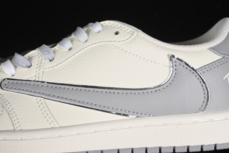 Nike Travis Scott x Fragment Design x Air Jordan 1 Low OG SP AJ1 Collaboration Sneakers - DM7866-021