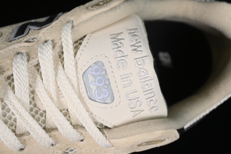 New Balance Made In USA M993 Series Classic Retro Casual Running Shoes - U993WS