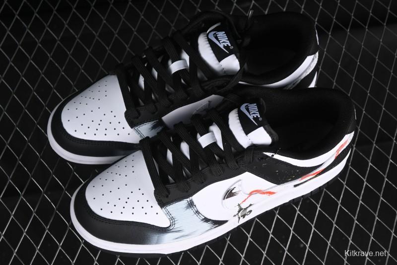 Nike Dunk Low SB Casual Skateboarding Shoes Black Myth Wukong Themed Custom - DD1391-114