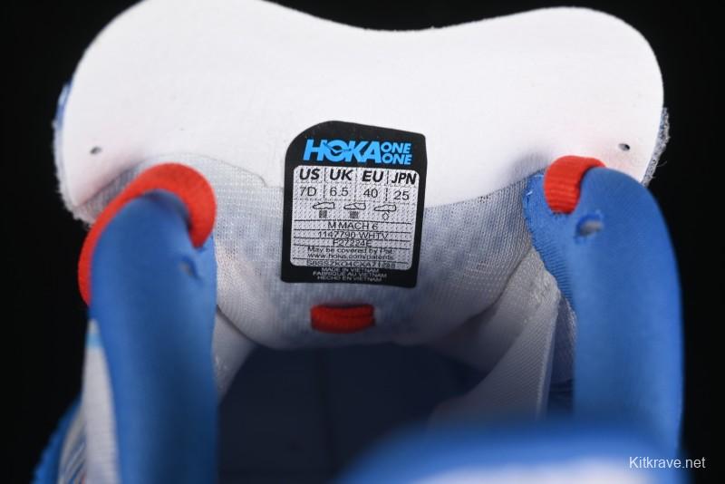 HOKA ONE ONE MACH 6 Next-Generation Flagship Racing Shoes with Carbon Plate Technology - 1147790 WHTV