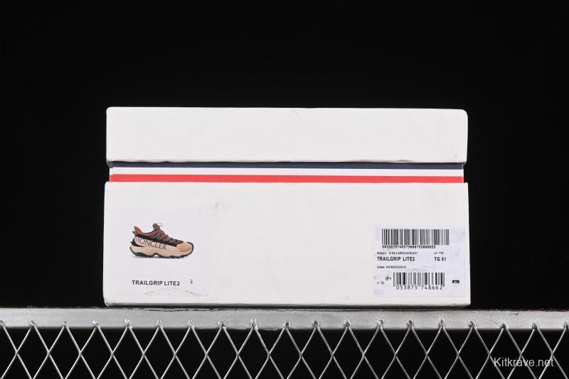 Moncler Trailgrip GTX Hiking Shoes with Cordura Nylon Gore-Tex Waterproof and Vibram Outsole - M00240M3457