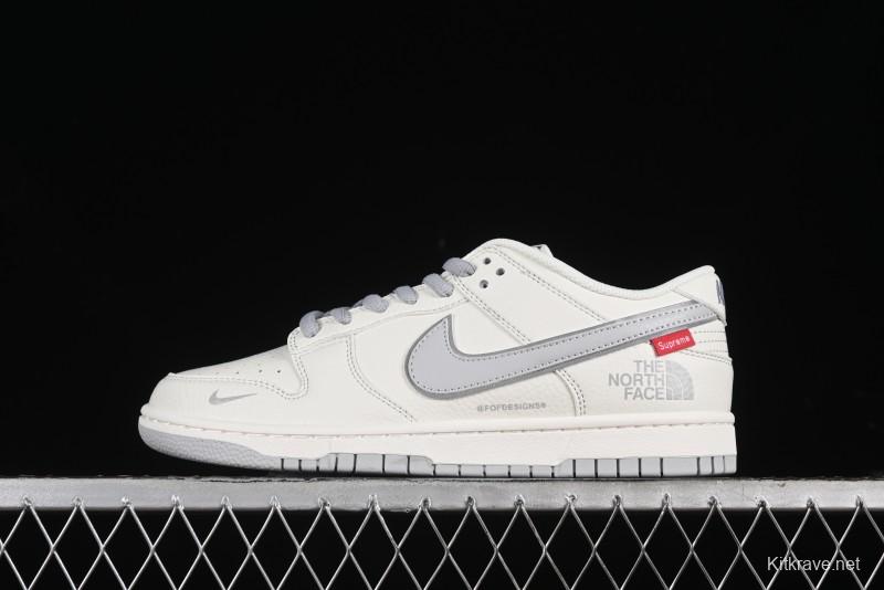 Nike SB Dunk Low Supreme x THE NORTH FACE Skate Shoes - BM0234-502
