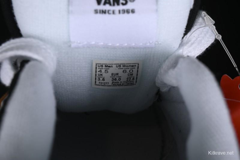 Vans Knu Skool Low Top Retro Casual Vulcanized Skate Shoes with Chunky Tongue - VN0009QCCJI