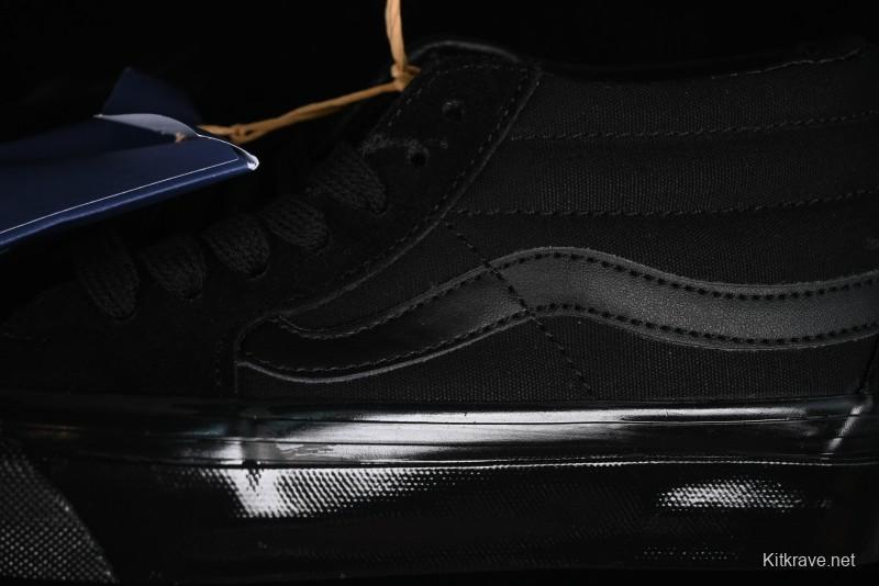 Vans Sk8-Mid Reissue 83 High-End Retro Suede Skate Shoes - VN000CQQBKA