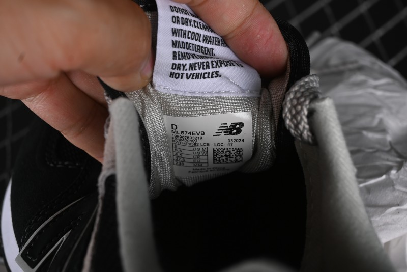 New Balance 574 Series Retro Casual Running Shoes - ML574EVB