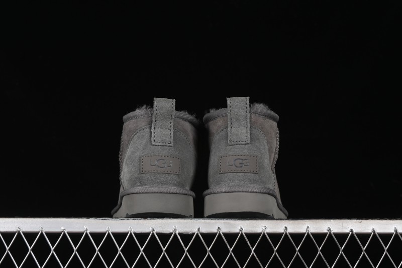 UGG Classic Ultra Mini Short Boots with Genuine Australian Shearling and TREADLITE Outsole - 1116109