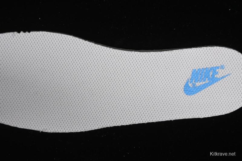 Nike SB Dunk Low Supreme Collaboration - Cream White with Sky Blue Swoosh Anniversary Customized Low-Top Casual Skate Shoes - DJ2024-012