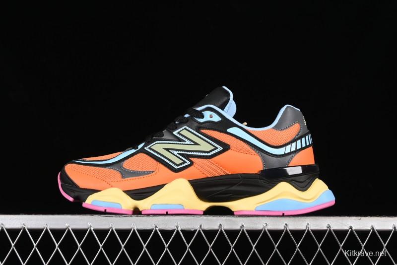 Joe Freshgoods x New Balance 9060 Retro Casual Running Sneakers with ABZORB Cushioning - U9060GB