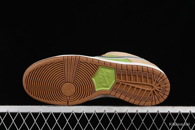Nike SB Dunk Low Casual Skate Shoes with Escargot-Inspired Vanilla Garlic Butter Colorway - FQ7585-200