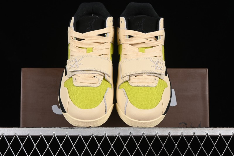 Nike Travis Scott x Jordan Cut The Check AJ1 Hook and Loop Fashion Basketball Shoes - FZ8117-102