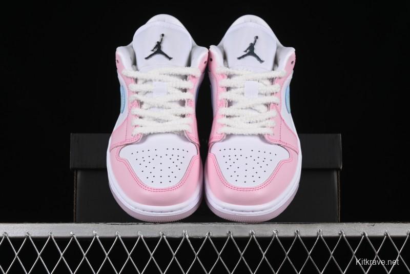 Nike Air Jordan 1 Low SE AJ1 Claw Print Low-Top Casual Sneakers - HM3706-141