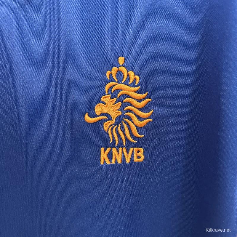 1998 Retro Netherlands Home Retro Jersey