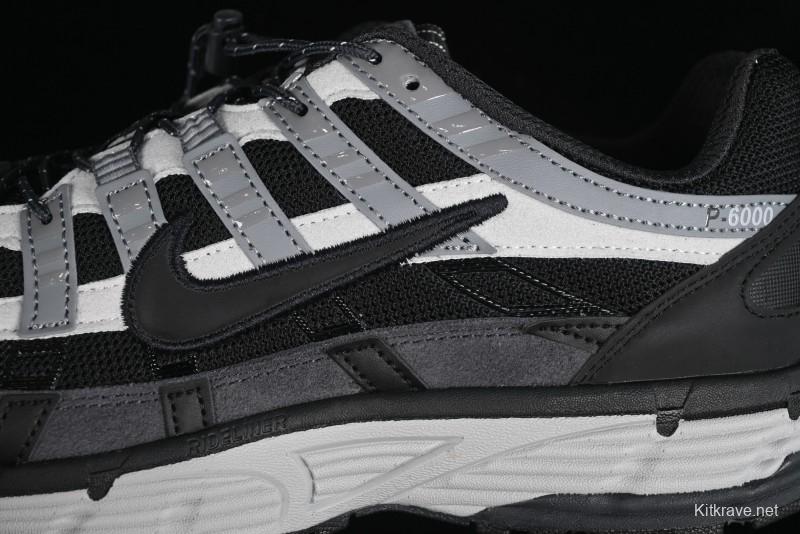 Nike P-6000 Premium Retro Casual Sneaker with Lightweight Design - HQ3818-001