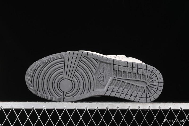 Nike Travis Scott x Fragment Design x Air Jordan 1 Low OG SP AJ1 Sneakers - SJ0086-136