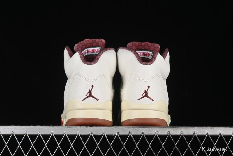 Nike Air Jordan 5 Retro 'El Grito' Mexican Independence Day Themed Basketball Shoes - HF8833-100