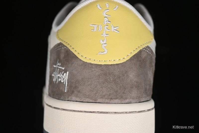 Nike Travis Scott x Fragment Design x Air Jordan 1 Low OG SP AJ1 - SJ2068-136