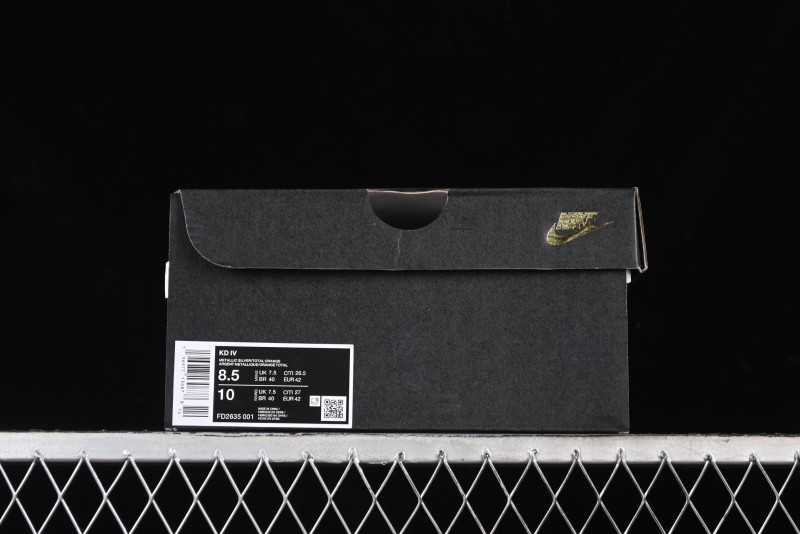 Nike KD 4 Galaxy All Star Basketball Shoes with Zoom Air Cushion and Adaptive Fit System - FD2635-001