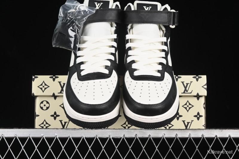 Nike Air Force 1 '07 Mid Casual Sneakers in Black - LL0222-005