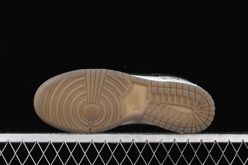 Nike Dunk Low Retro Casual Sneakers with Ancient Tang Print Design - FJ4188-001