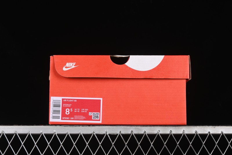 Nike Air Flight 89 Low Basketball Shoes with Air Cushion Technology - HF9382-100
