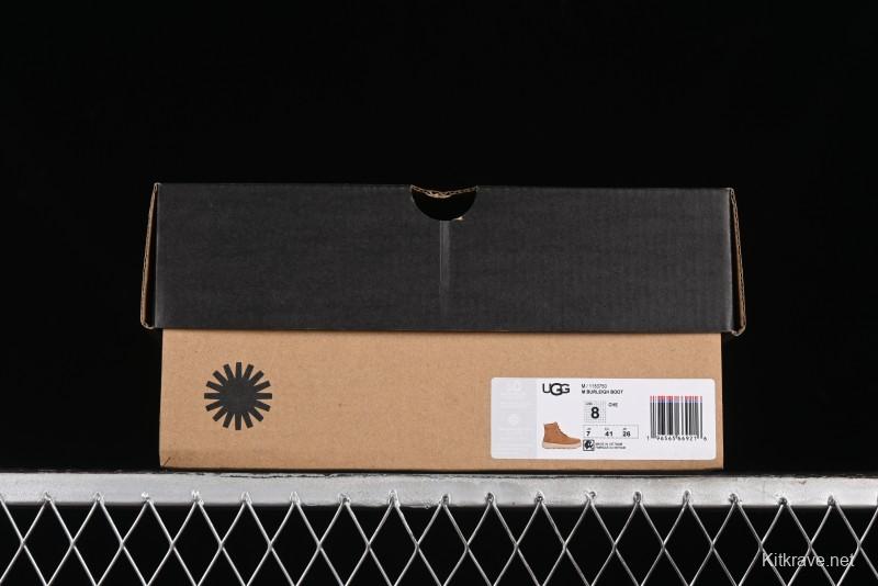 UGG Burleigh Boot Men's Lace-Up Winter Snow Boots with Lightweight Anti-Slip Combo Sole - 1153750