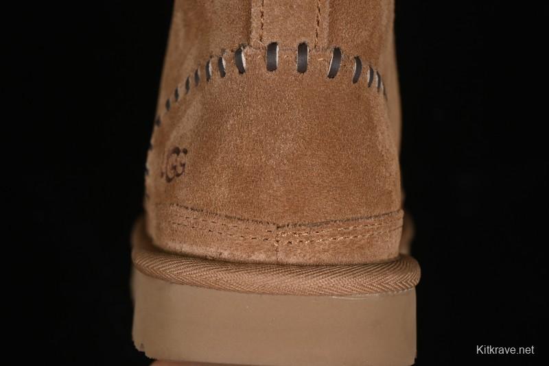 UGG Neumel Moc Ankle Boots in Chestnut Suede with Premium Comfort - 1153631