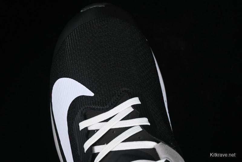 Nike Zoom Rival Fly 4 Lightweight Responsive Running Shoes with Flyknit and React Technology - FV6040-001