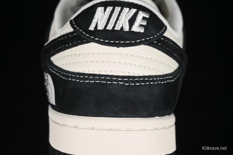 Nike SB Dunk Low The North Face Collaboration - Black Pig Eight Black Hook Anniversary High-End Custom Low-Top Casual Sneakers - SJ1089-011
