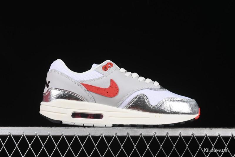 Nike Air Max 1 Retro Running Shoes with Half-Sole Air Cushion - HF7746-100