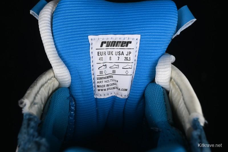 Balenciaga Runner Kith Four Color Retro Casual Shoes - WRNMT4896