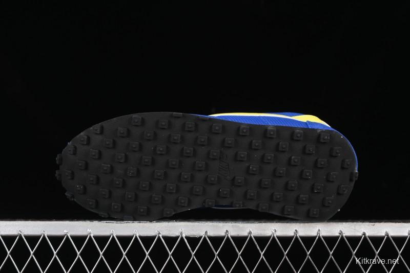 Nike Stussy Roshe Run LD-1000 Comfortable Versatile Non-Slip Durable Waffle Low-Top Casual Running Shoes - FQ9079-400