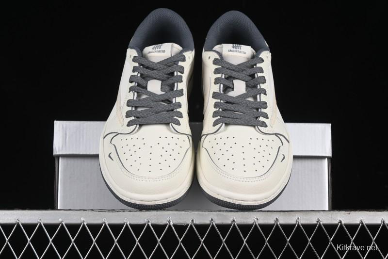 Nike Travis Scott x Fragment Design x Air Jordan 1 Low OG SP AJ1 Casual Sneakers - DM7866-018