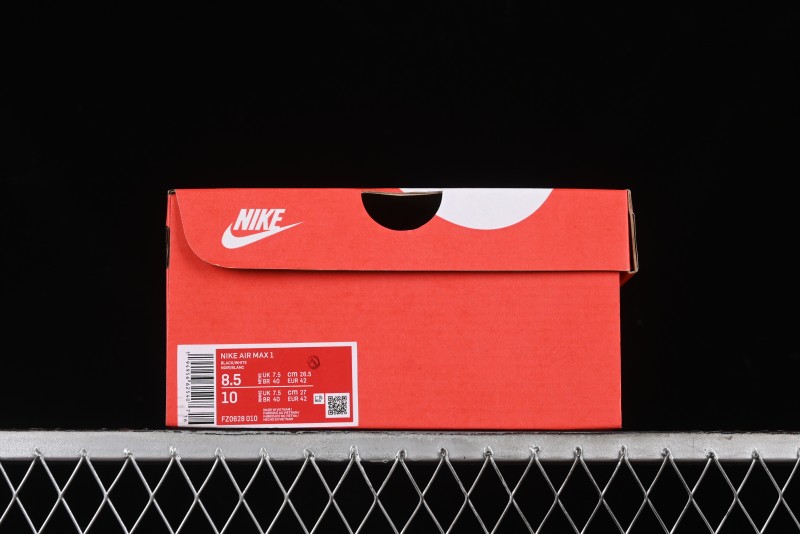 Nike Air Max 1 Retro Running Shoes with Half-Sole Air Cushion - FZ0628-010