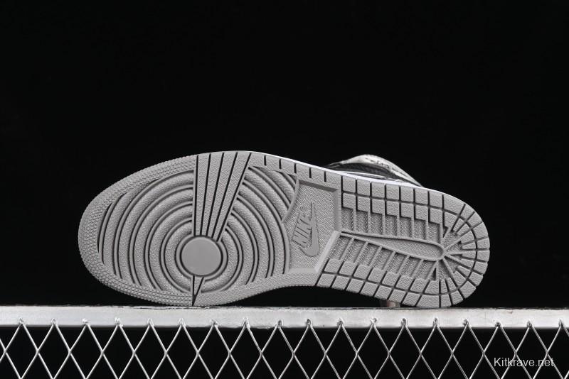 Nike Air Jordan 1 High OG "Satin Shadow" Retro Basketball Shoes - FD4810-010