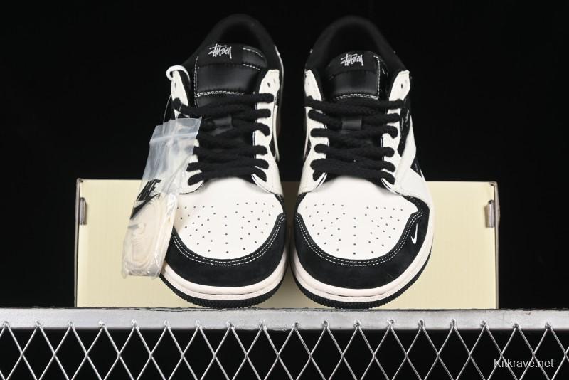 Nike Travis Scott x Fragment Design x Air Jordan 1 Low OG SP Sneakers - SJ2068-128
