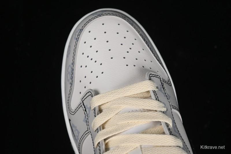 Nike Dunk Low Retro Casual Sneakers with Ancient Tang Print Design - FJ4188-001