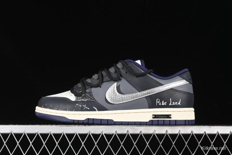 Nike Dunk Low Retro Block Street Dark Splatter Gothic Cross SB Low-top Casual Sneakers - FV8106-181