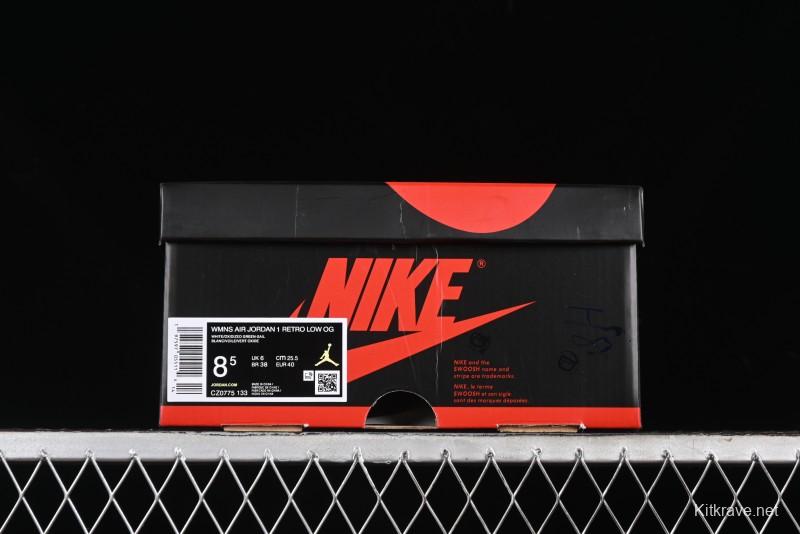 Nike Air Jordan 1 Low OG "Oxidized Green" Basketball Shoes - CZ0775-133