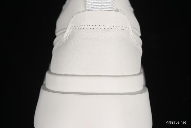 ECCO Street ACE Series Autumn New Retro Fashion Casual Leather Platform Sneakers - 63336101002