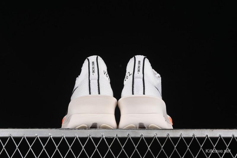 Nike Zoom VaporFly Next 3 Prototype Super Marathon Running Shoes with Dual Air Zoom and Full-Length Carbon Fiber Plate - FD8356-100