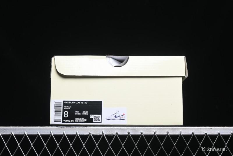 Nike SB Dunk Low Stone Island Anniversary Edition Customized Low-Top Casual Skate Shoes - YX5066-201