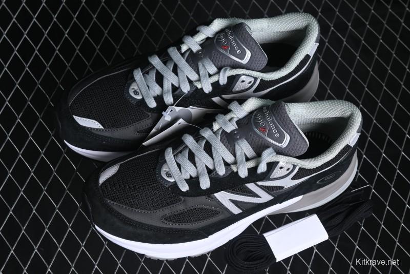New Balance 990 Series High-End Made in USA Retro Casual Running Shoes - M990BK6
