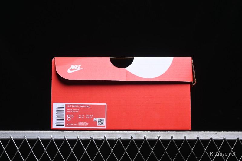 Nike Dunk Low Retro Panda Oxidized Vintage High Street Casual Sneakers - DD1391-100