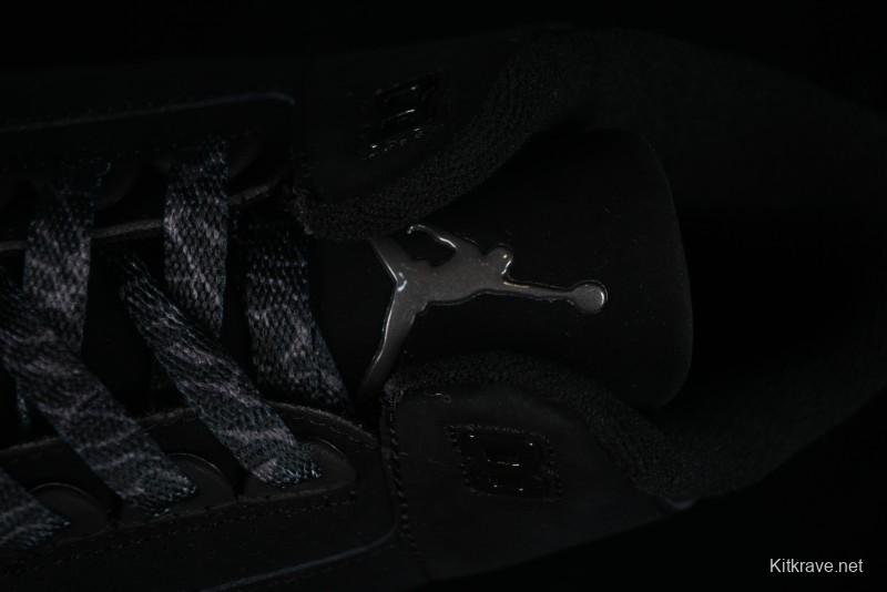 Nike Air Jordan 3 Retro Basketball Shoes Midnight Black - CT8532-001