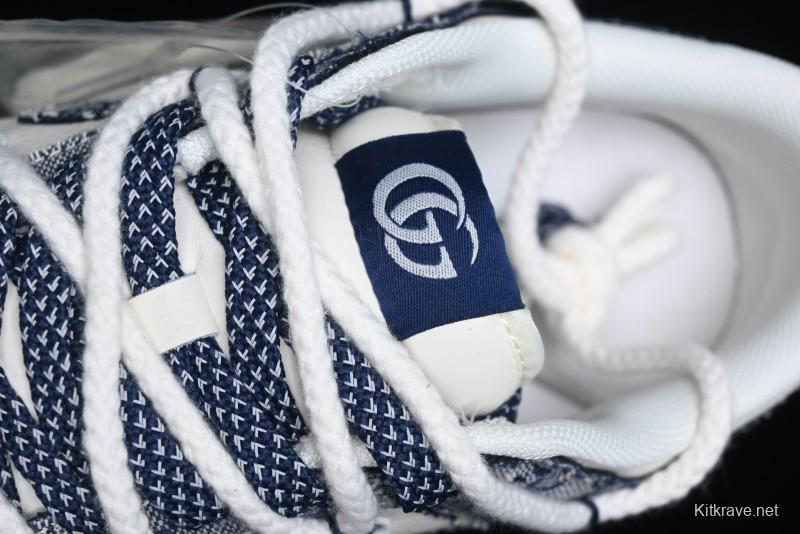 Nike SB Dunk Low Gucci Collaboration - Beige Black Jacquard Swoosh Anniversary High-End Custom Low-Top Casual Sneakers - YX5066-216