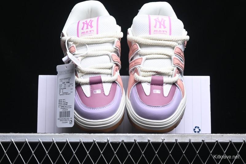 New York Yankees MLB Chunky Liner Wide Inning Platform Casual Sneakers - 3ASXCLB4N50LDS