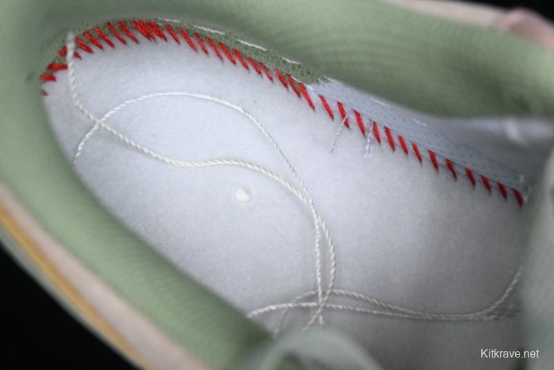 Nike Air Force 1 '07 Low Peach Trees Christmas Eve Limited Custom Casual Sneakers - CD1212-777