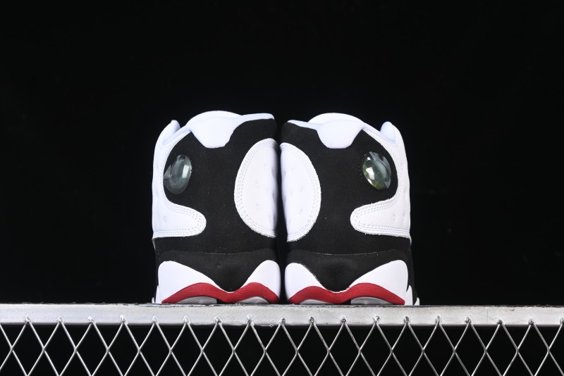 Nike Air Jordan 13 Retro Basketball Shoes in Black/White - 414571-104